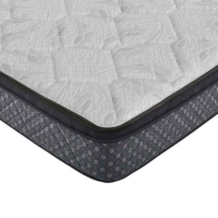 Aspen 12.5" Queen Mattress White and Black