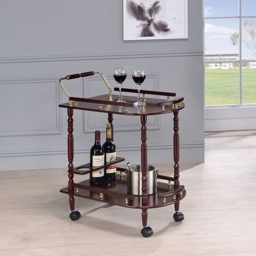 recreation-room-traditional-merlot-serving-cart