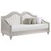 evangeline-upholstered-twin-daybed-with-faux-diamond-trim-silver-and-ivory