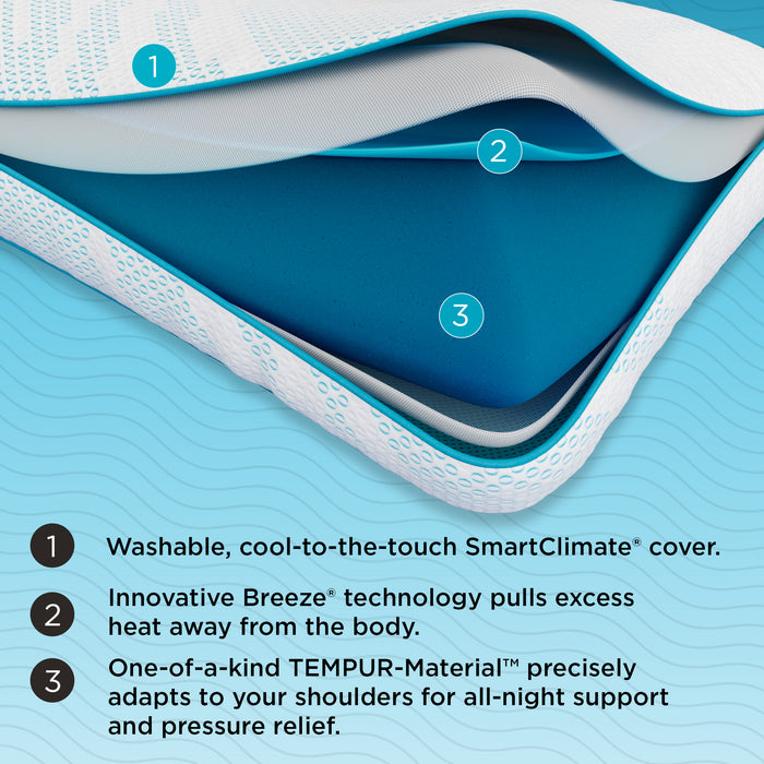 Tempur-Pedic® TEMPUR-Breeze® ProHi Pillow