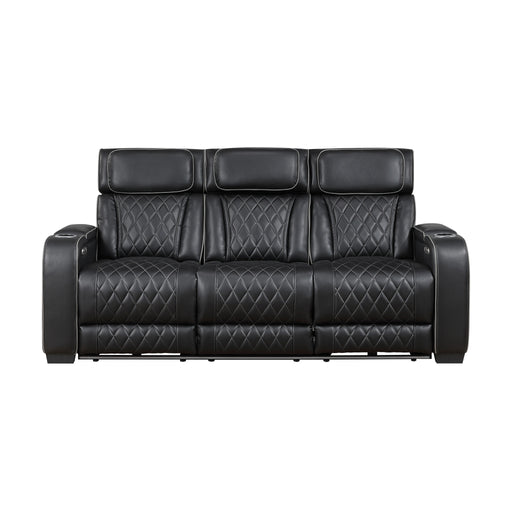 fairway-power-double-reclining-sofa-with-center-drop-down-cup-holders-power-headrests-storage-armstop-and-side-cup-holders-and-reading-lights-two-wireless-chargers-charging-ports-and-led-lighting