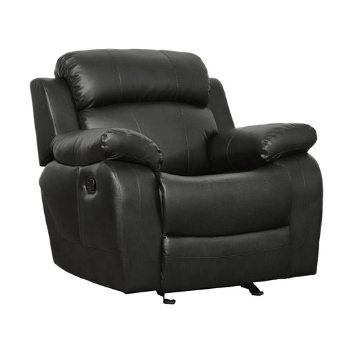 homelegance-furniture-marille-glider-reclining-chair-in-black-9724blk-1