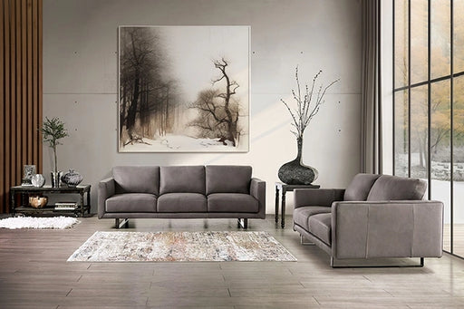 mezzanotte-loveseat-gray