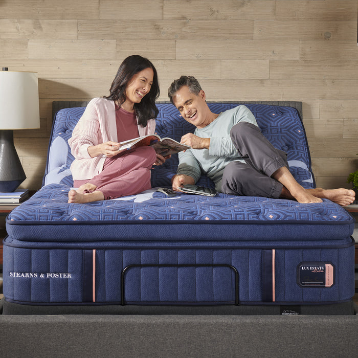 Stearns & Foster® Lux Estate Elite Medium - Euro Pillowtop