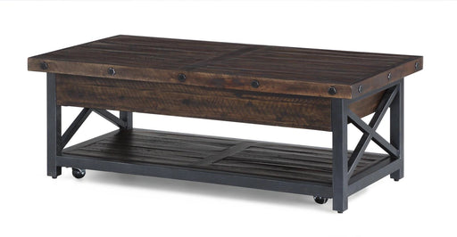 flexsteel-carpenter-rectangular-lift-top-cocktail-table-w-casters-in-rustic-brown-6722-0311