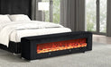 elnath-bench-w-visual-wood-log-fireplace-gray