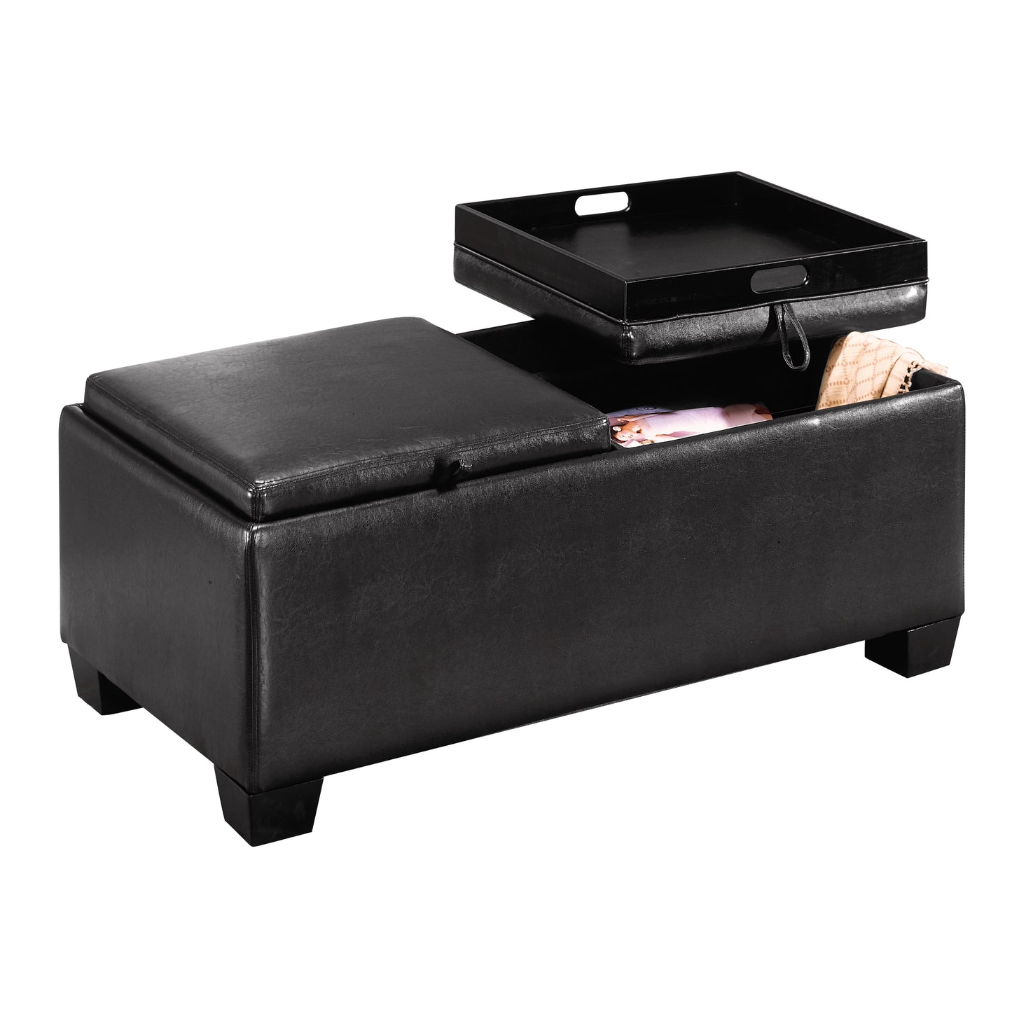 Vega Storage Cocktail Ottoman ONE COLOR ONLY