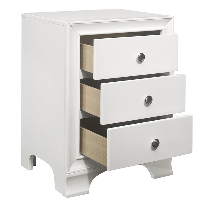 Centralia Nightstand WHITE