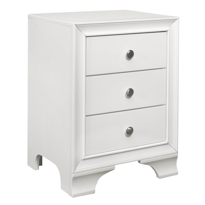 Centralia Nightstand WHITE