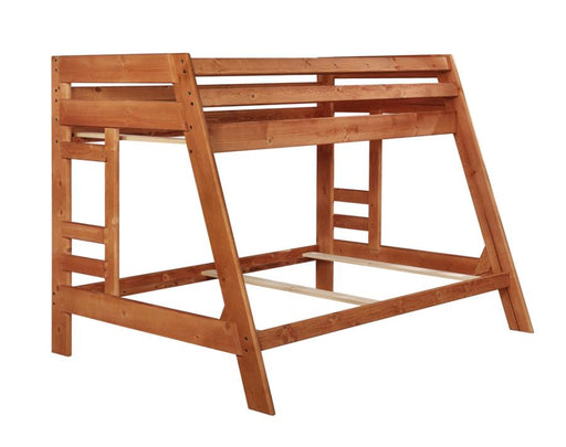 wrangle-hill-twin-over-full-bunk-bed-with-built-in-ladder-amber-wash-solid-wood