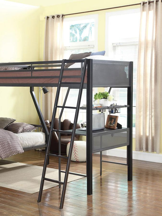 Meyers Twin Loft Add-on Black and Gunmetal