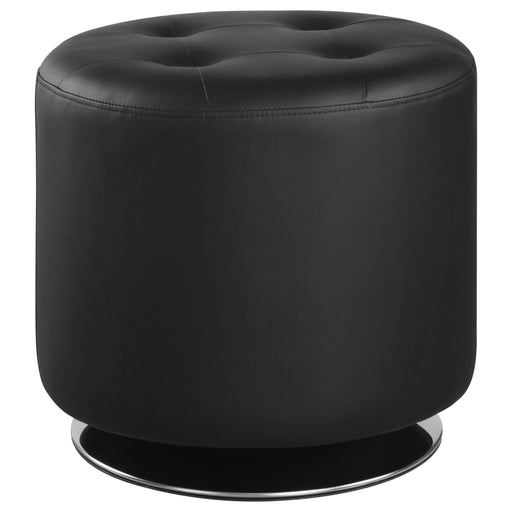 g500554-contemporary-black-round-ottoman