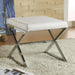 rita-x-cross-square-ottoman-white-and-chrome