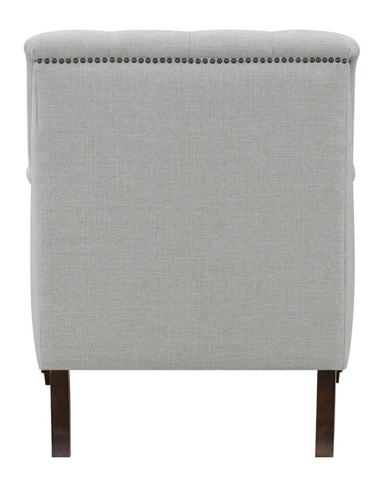 Avonlea Sloped Arm Upholstered Chair Grey