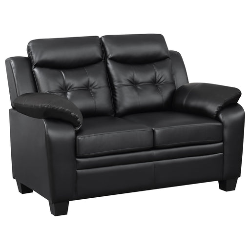 finley-casual-black-padded-loveseat