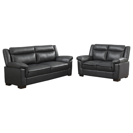 arabella-brown-faux-leather-two-piece-living-room-set