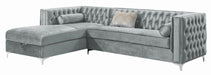 bellaire-button-tufted-upholstered-sectional-silver