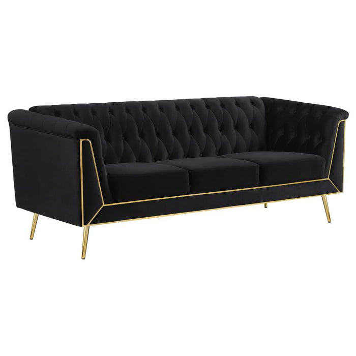 Holly Sofa BLACK VELVET