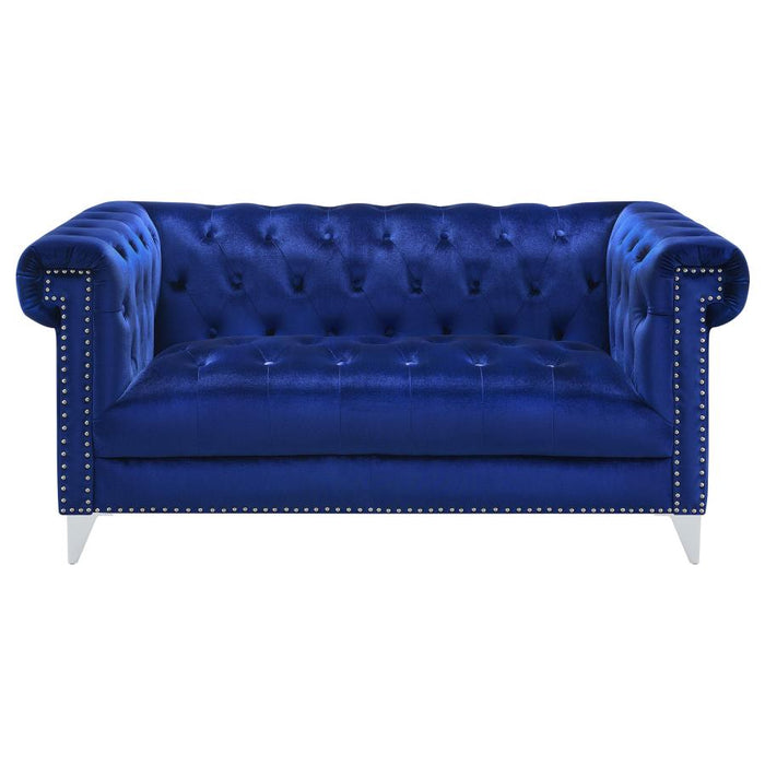 Bleker Sofa BLUE VELVET