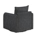 pinstripe-swivel-chair
