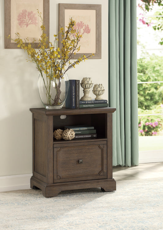 Toulon File Cabinet DISTRESSED DARK OAK ONLY