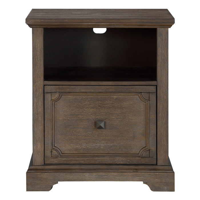 Toulon File Cabinet DISTRESSED DARK OAK ONLY