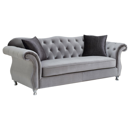 frostine-traditional-silver-sofa