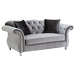 frostine-traditional-silver-loveseat