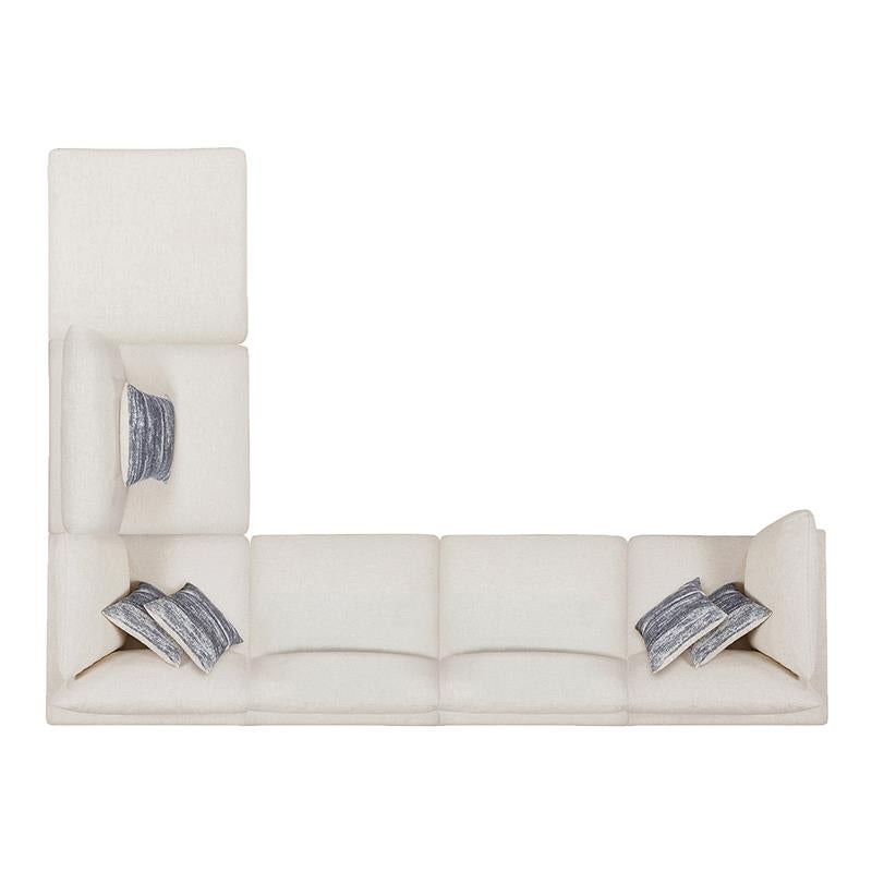 Serene 6-piece Upholstered Modular Sectional Beige