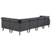 churchill-5-piece-upholstered-modular-sectional-dark-grey