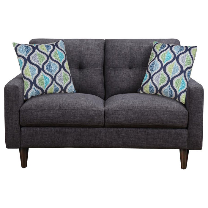 Watsonville Tufted Back Sofa Grey