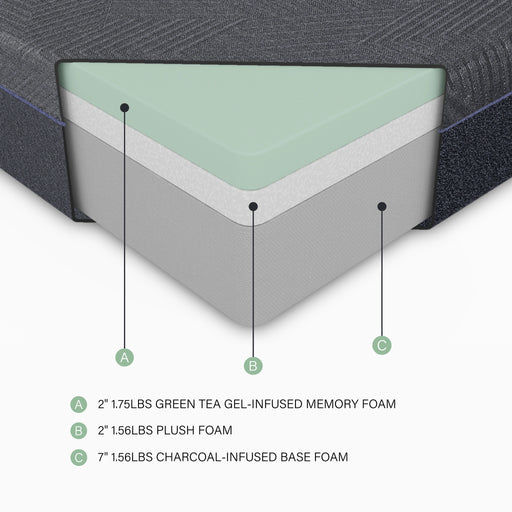 burnham-11-green-tea-gel-infused-memory-foam-mattress-display-cube