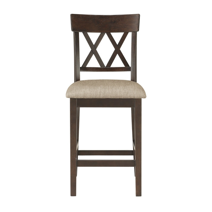 5716-24S2 - Counter Height Chair, Double X Back