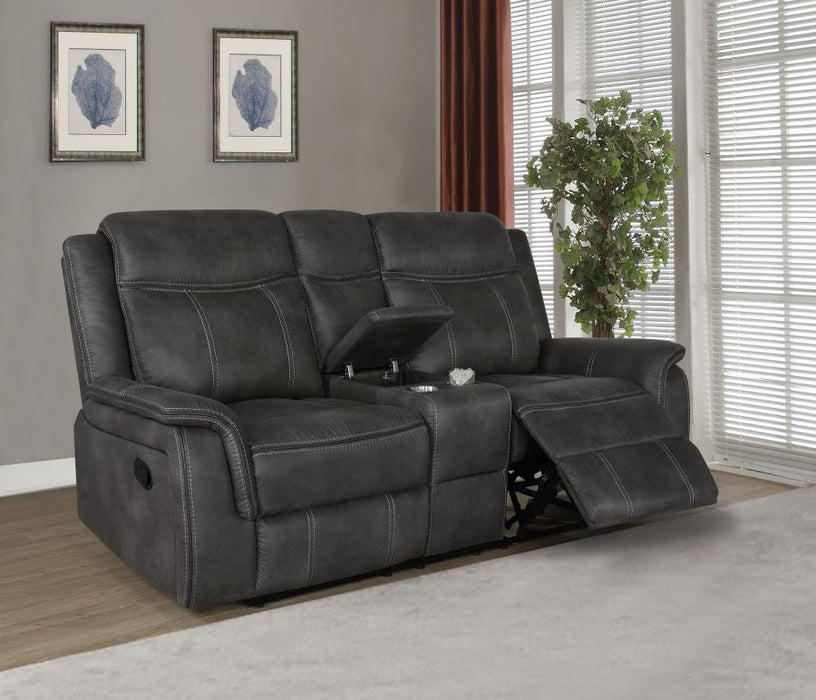 Lawrence Reclining Sofa CHARCOAL