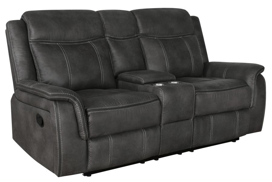 Lawrence Reclining Sofa CHARCOAL