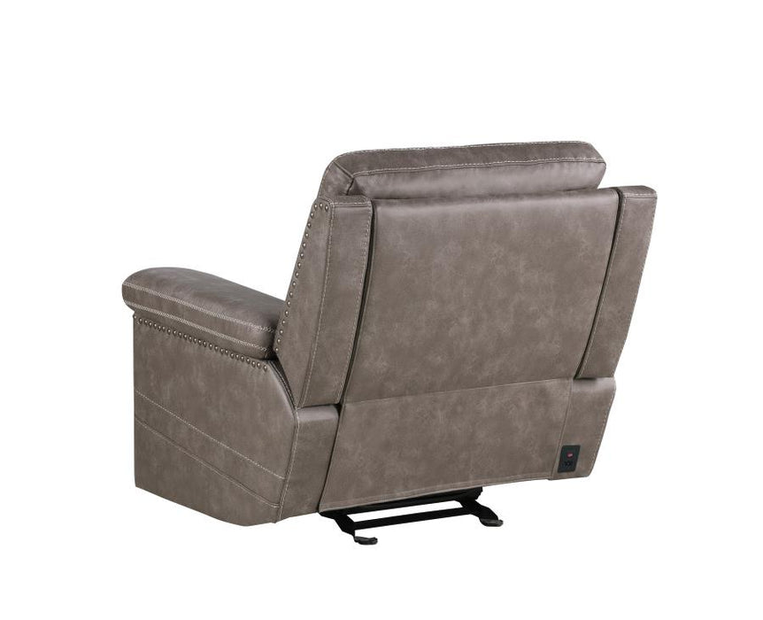 Wixom Power^2 Glider Recliner Taupe