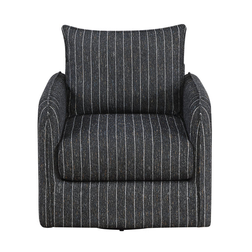 pinstripe-swivel-chair