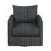 pinstripe-swivel-chair