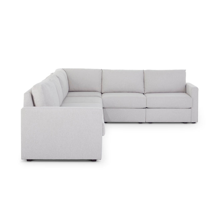 Flex 6-Seat Sectional with Standard Arm - 5000003532