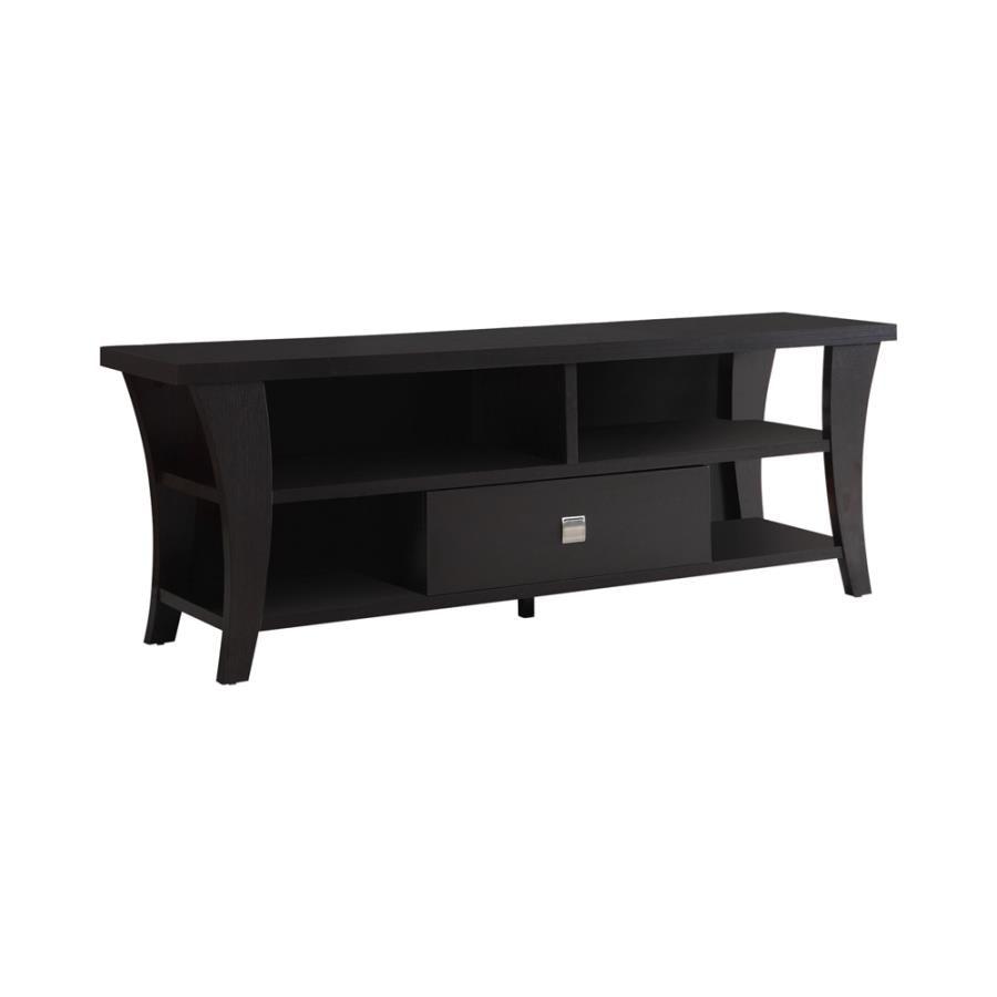 Anita 1-drawer 60" TV Console CAPPUCCINO ONLY