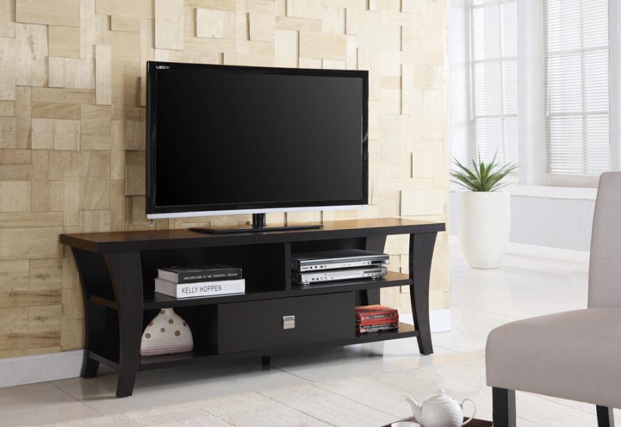 Anita 1-drawer 60" TV Console CAPPUCCINO ONLY