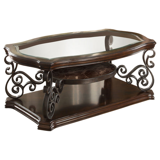 occasional-traditional-dark-brown-coffee-table