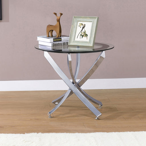 glass-top-chrome-end-table