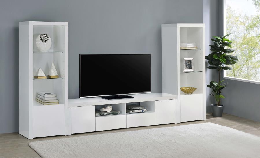 Jude 79" TV Stand WHITE ONLY