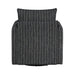pinstripe-swivel-chair