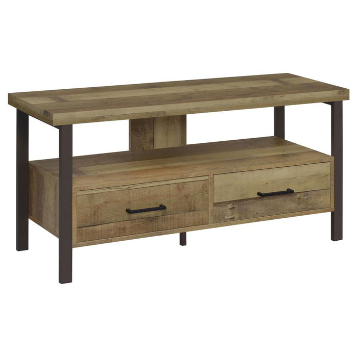 Ruston 47" 2-drawer TV Console WEATHERED PINE