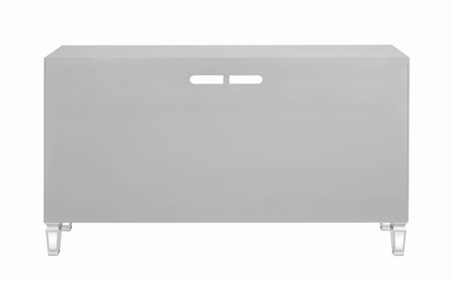 Starlite 60" TV Console METALLIC PLATINUM ONLY