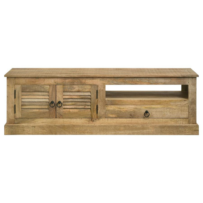 Zabel 2-door 58" TV Console Natural