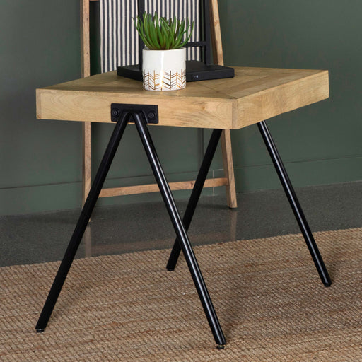 avery-square-end-table-with-metal-legs-natural-and-black