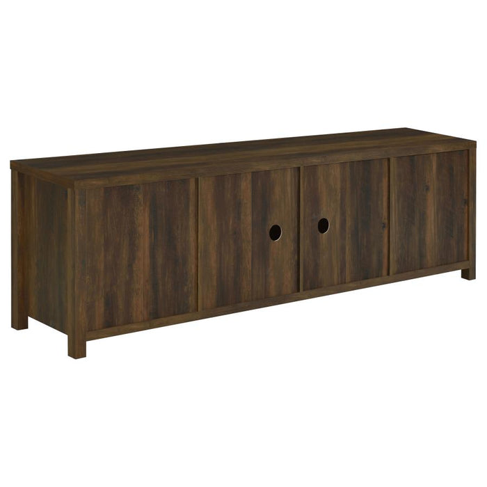 Madra Rectangular 79" TV Console with 2 Sliding Doors